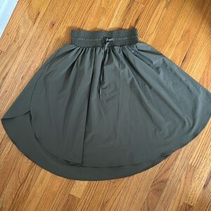 Lululemon Olive Skirt